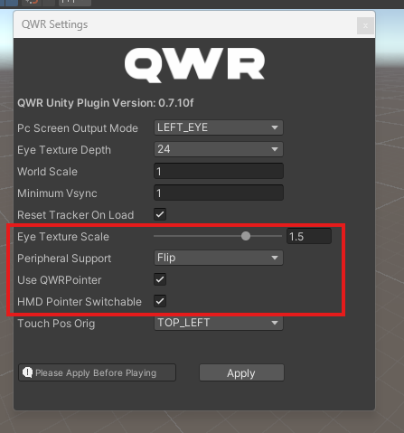 QWR Pointer