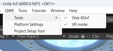 VR Mode Enable