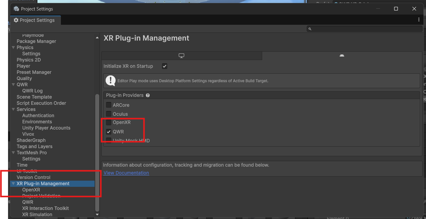 QWR Plugin Enable